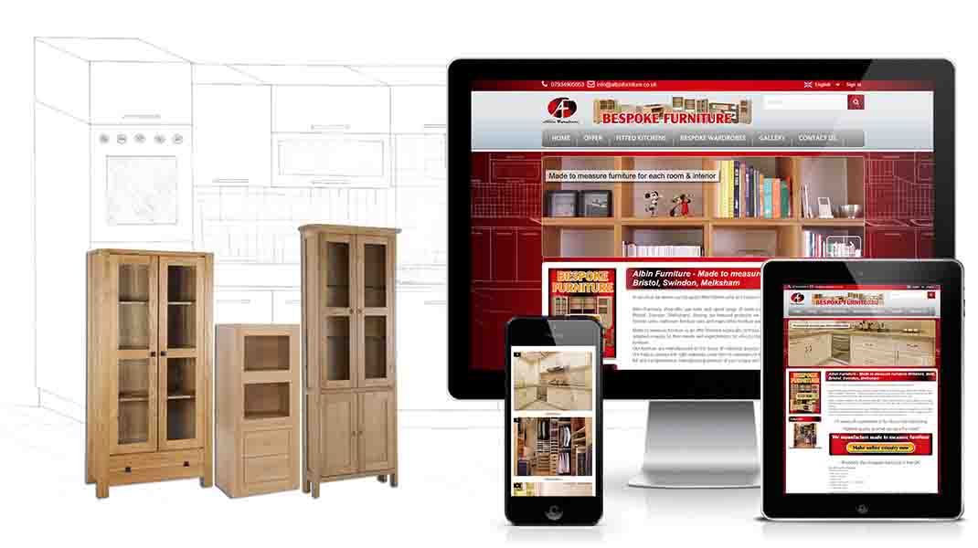 طراحی سایت فروش چوب و لوازم خانه - وب مدرن